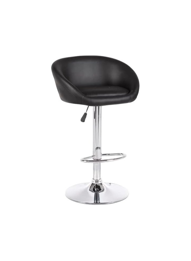 Ripple FURNITURE Adjustable Bar Stool Swivel Pu Leather Bar Chair For Counter Home Office Restaurant  - Image 1