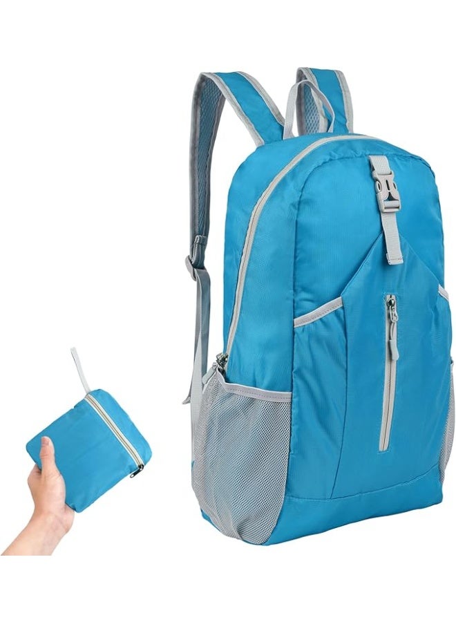 BlueFire Ultralight Foldable Backpack 20-35L, Waterproof & Tear-Resistant Hiking Backpack for Men & Women, Compact Daypack for Travel, Camping, & Outdoor Activities | Large Capacity Packable Rucksack - Image 1