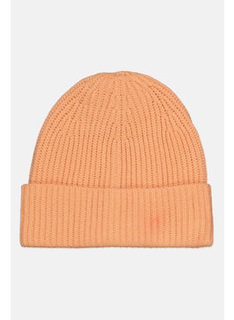 Lefties Women Crochet Beanie, Coral  - Image 2