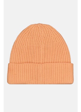 Lefties Women Crochet Beanie, Coral  - Image 1