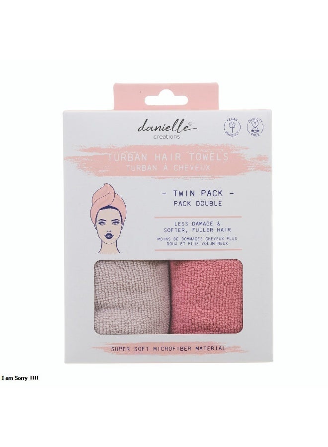 PROMASS Hair Turban and Shower Cap Combo Pack