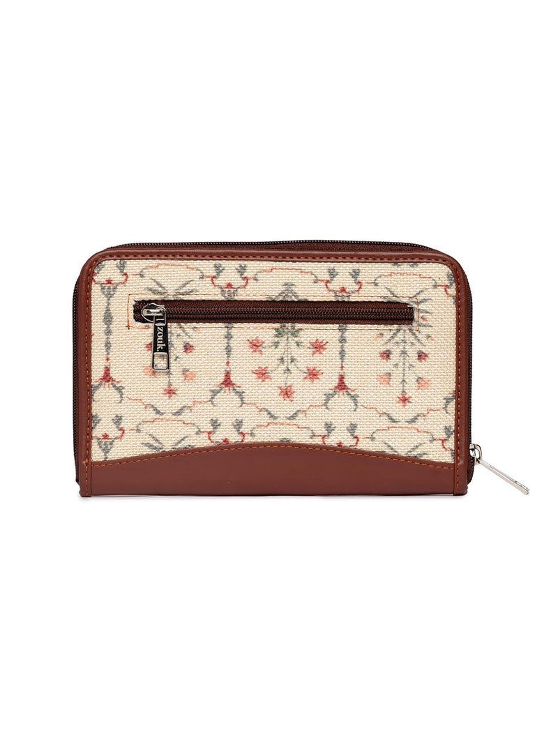 ZOUK Women's Handcrafted Classic Chain Wallet - Image 4