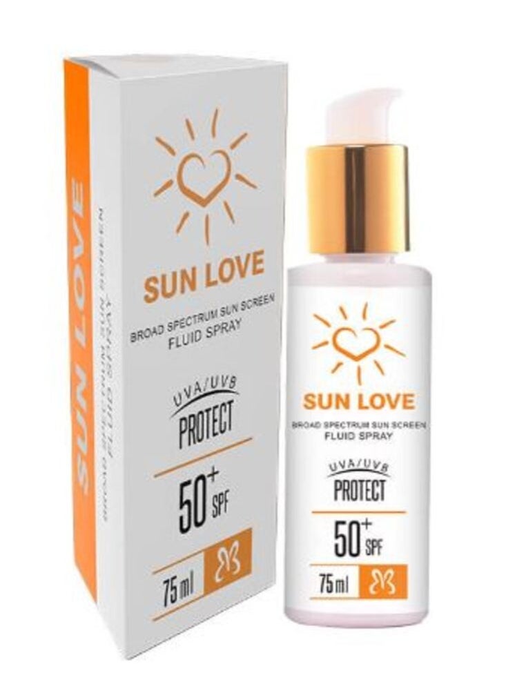SUN LOVE - Sun Love Sun Screen Fluid Spray 50+Spf 50Ml - Image 1