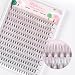 FinyDreamy 10D Lash Clusters 240pcs Individual Lash Extensions Natural Cluster Lashes 1216mm Mix Lengths C Curl 007mm Thickness eyelash Individual Cluster Lashes Apply Under your Lashes10D1216mm - Image 2