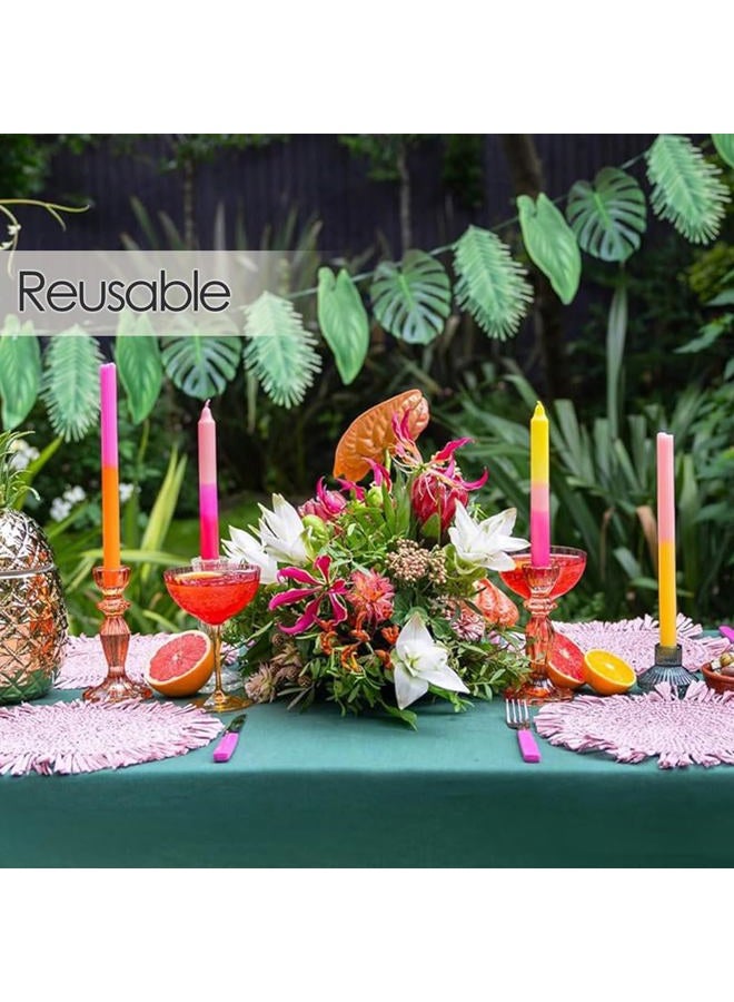 Talking Tables Tropical Fiesta Palm Leaf Garland, 1.5 Meter Length, Green - Image 2