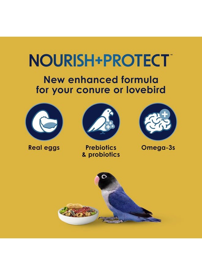 Kaytee Forti-diet Pro Health Egg Cite Conure and Lovebird Food 3lb Bag Probiotic - Image 3