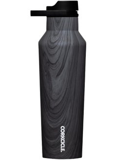 CORKCICLE Corkcicle Sport Canteen Insulated Tumbler, Burnt Wood, 20 oz – Reusable Water Bottle Keeps Beverages Cold for 25 Hours & Hot 12 Hours – Cupholder Friendly Tumbler with Screw-On Cap  - Image 1