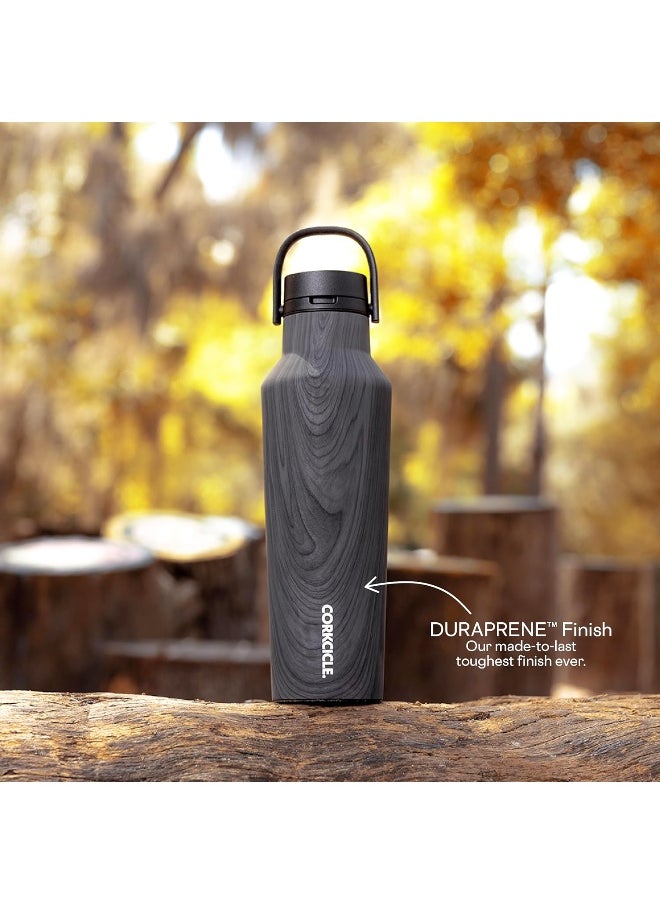 CORKCICLE - Corkcicle Sport Canteen Insulated Tumbler, Burnt Wood, 20 oz – Reusable Water Bottle Keeps Beverages Cold for 25 Hours & Hot 12 Hours – Cupholder Friendly Tumbler with Screw-On Cap - Image 1