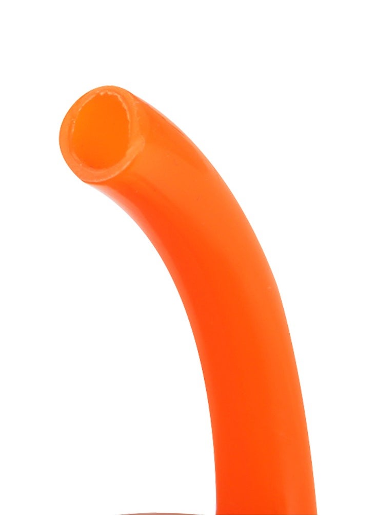 KSEIBI - Polyurethane Recoil Air Hose, By 10m Long, Industrial Quick Coupler and Plug. Pneumatic Tools Such as Air Drills, Automotive Maintenance, Inflating Tires, For Blowing Dust, Spray Painting - Orange. - Image 1
