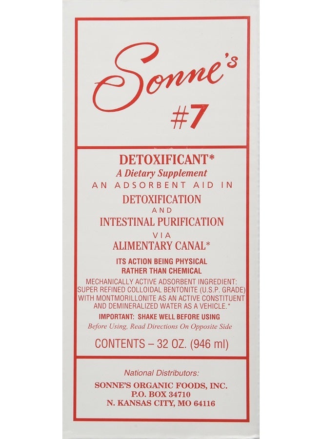 Sonne's Detoxification No 7, 32 Fluid Ounce - Image 1