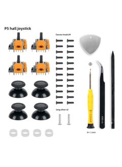 PS5 Handle Hall Rocker PS5 Handle Left And Right Joystick Hall Rocker Latest Version Adjustable-Product Color:P5 Set 54