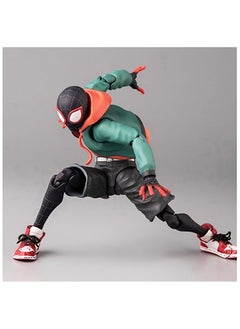 General Into The Spider-Verse Miles Morales Sentinel SV Super Heroes 6 inches Joints Moveable Action Figure Collectable Model Ornaments Toy Box Set  - Image 3