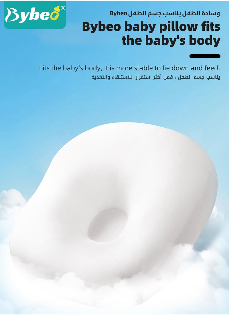 Bybeo Baby Nursing Pillows for Breastfeeding, Multifunctional Infants Feeding Support Pillows, Dual-Sided Anti-Reflux Baby Lounger, Removable Baby Sleeping Nest, Throw up Prevention Slope Mat  - Image 5