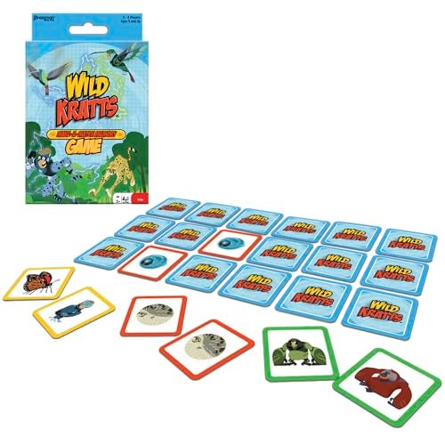 Pressman Wild Kratts Make A Match in Box Game Multicolored 5 60 months to 180 months - Image 5