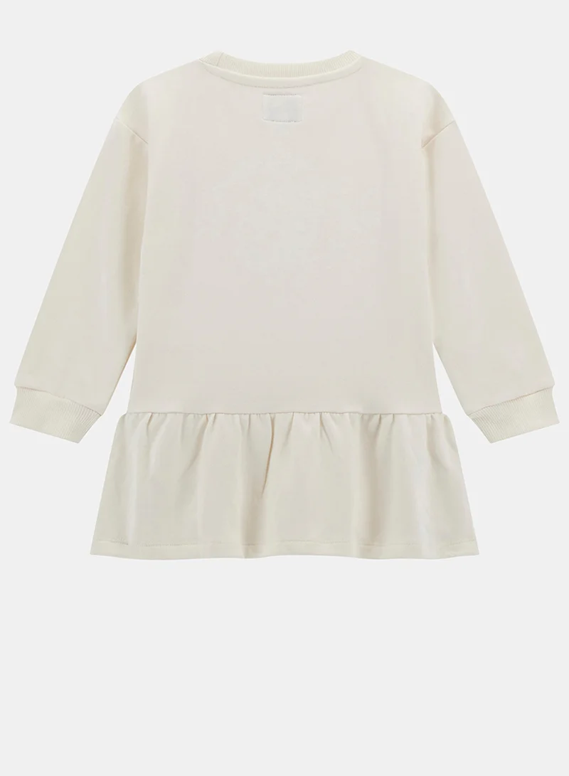 جس Kids Long Sleeve Dress With Panties