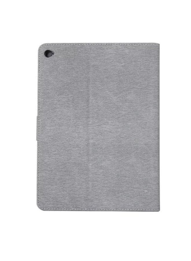 For Apple Ipad Air2 Pro Embossed Leather Case T815 Samsung T560 Printed Butterfly Card Protective Case-Color:Brown-Applicable Model:T530