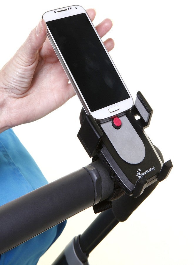Dreambaby Stroller EZY-Fit Phone Holder- Suitable for Most Phones Including iPhone, Samsung, Motorola- Fits All Strollers, Prams, Wheelchairs, and More - Image 5