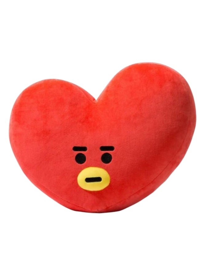 Soft Toy Creative Cartoon Heart Plush Pillow, Red  - Image 1