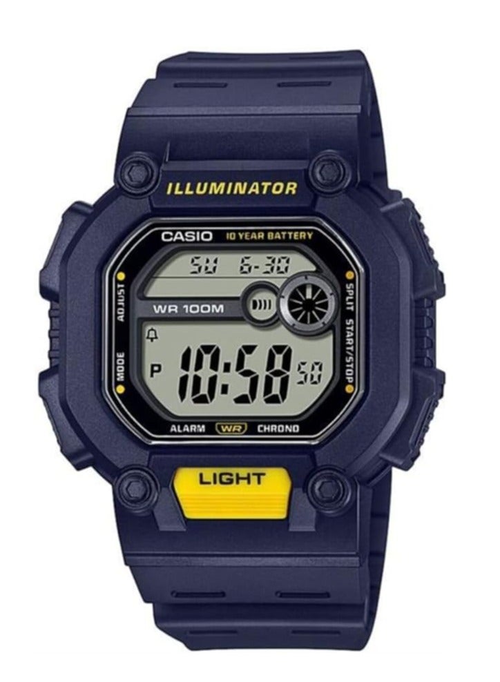CASIO Illuminator Digital Watch W-737H-2AVDF - 46 mm - Image 1