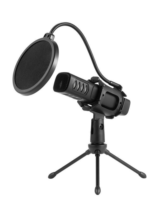 NIBEMINENT 5-Piece USB Microphone Cardioid Condenser With Tripod Stand  - Image 1