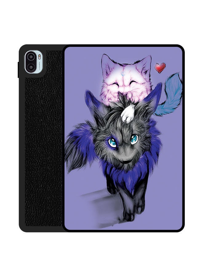 Theodor Protective Flip Case Cover For Xiaomi Pad 5/ Pad 5 Pro Puppy Kitten Love - Image 1