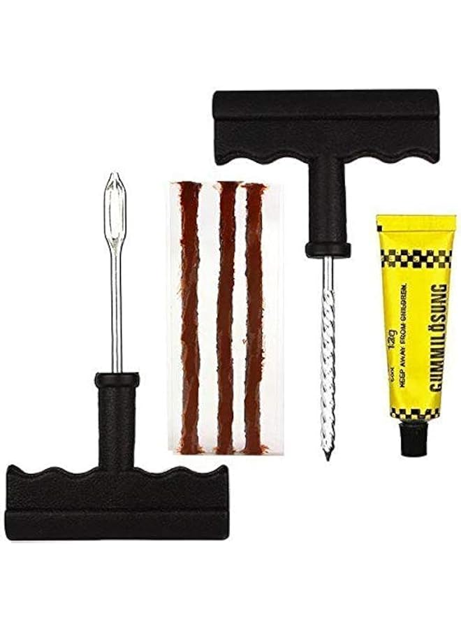 sulfar Tubeless Tire Quickly Repair Kit Hand Tools Car Van Vehicle Wheel Hole Tire Puncture (Duplus)