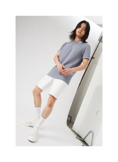 Seed Texture Zip Polo