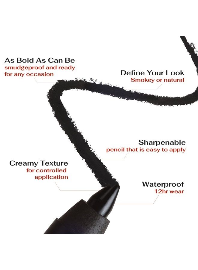 K7L Black Eyeliner - Waterproof, Smudge-Proof, Precise Cosmetics - Image 3