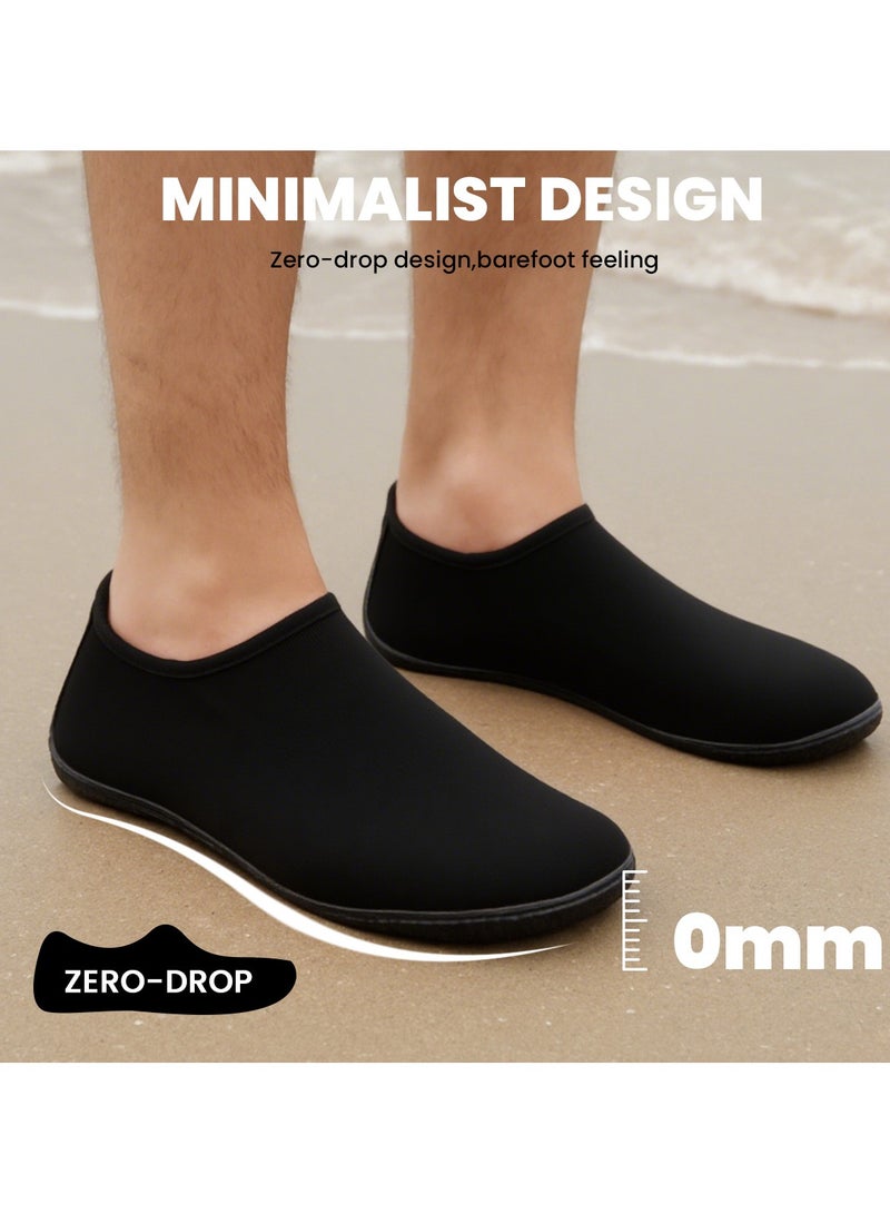 VUCATIN Water Shoes for Men Women Quick-Dry Aqua Socks Slip-on Beach Shoes Swimming Shoes Barefoot Yoga Socks for Sport Beach Swim Surf Yoga Exercise (C)  - Image 4
