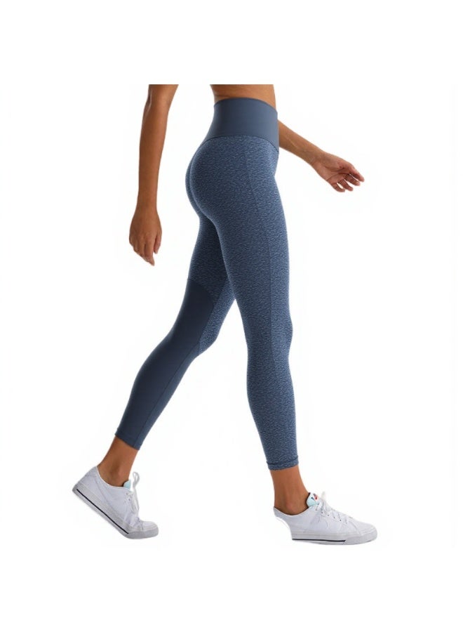 NIBEMINENT Essential/Pure&Plain 7/8 Leggings, High Waisted Compression Soft Pants Workout Athletic Yoga Pants 24" - Image 1