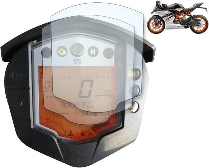 QASULER Motorcycle Instrument Cluster Scratch Protection Film - Image 1