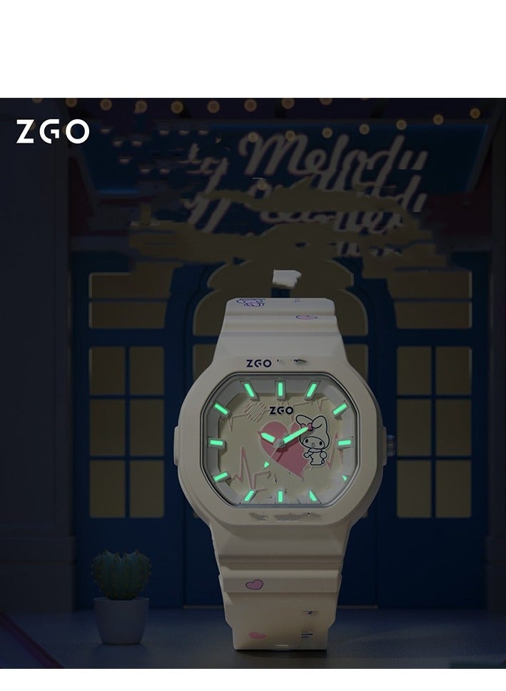 ZGO ساعة أطفال Cute مقاومة للماء لطلاب المرحلة الابتدائية والثانوية - Image 4
