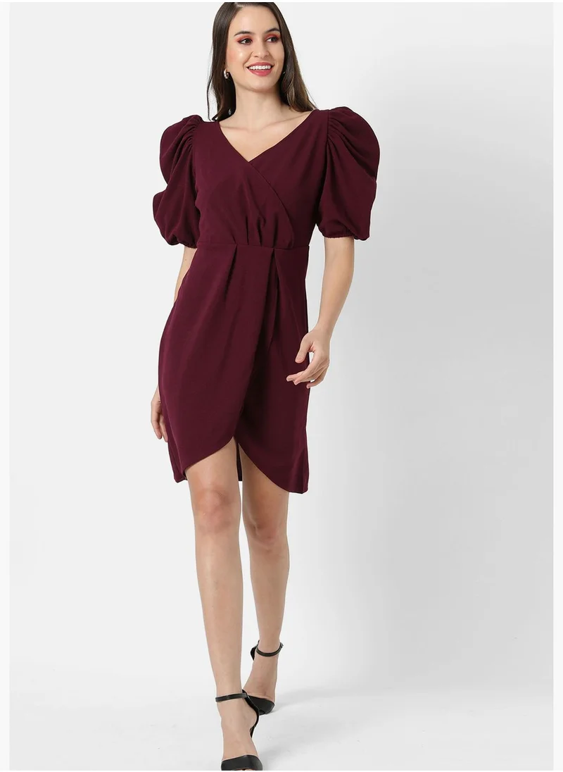 Campus Sutra Casual Midi Dress