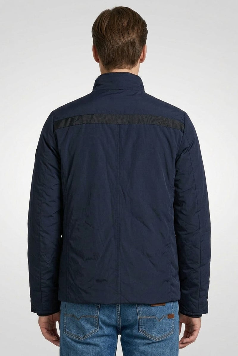 Harmont & Blaine Harmont Blaine Jeans Men Plain Parka Jacket, Navy - Image 3