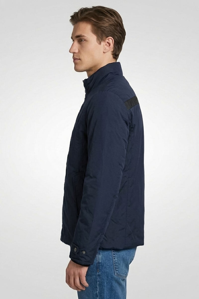 Harmont & Blaine Harmont Blaine Jeans Men Plain Parka Jacket, Navy - Image 5