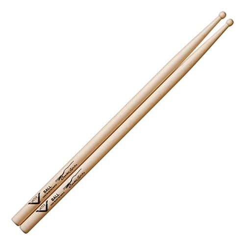 Vater Cymbal Stick Ball Wood Tip Sugar Maple Drum Sticks, Pair - Image 1