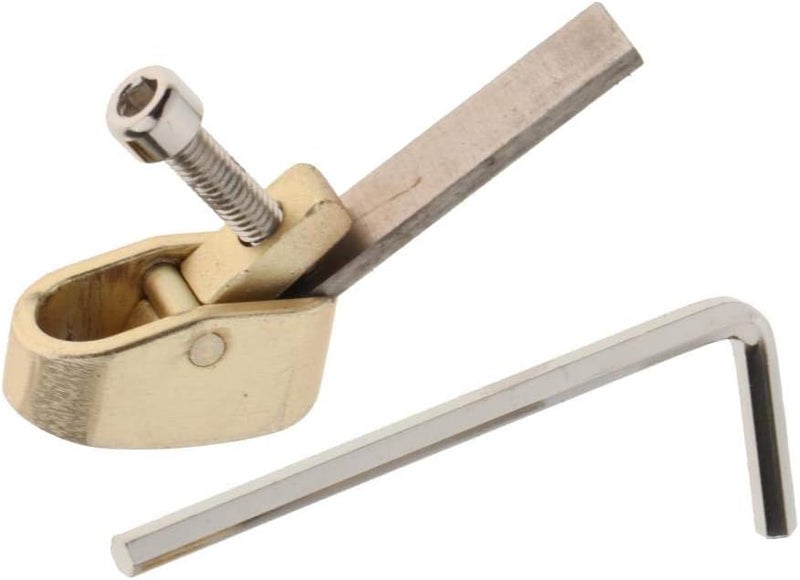 كلاراكو أداة يدوية لتسوية الخشب، مسحاج يدوي، مسحاج صغير لتشذيب الخشب، مسحاج لتنعيم الأسطح والحواف، ذهبي XXS - Image 3