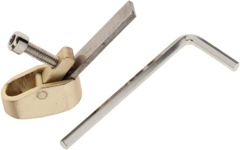 كلاراكو أداة يدوية لتسوية الخشب، مسحاج يدوي، مسحاج صغير لتشذيب الخشب، مسحاج لتنعيم الأسطح والحواف، ذهبي XXS - Image 1