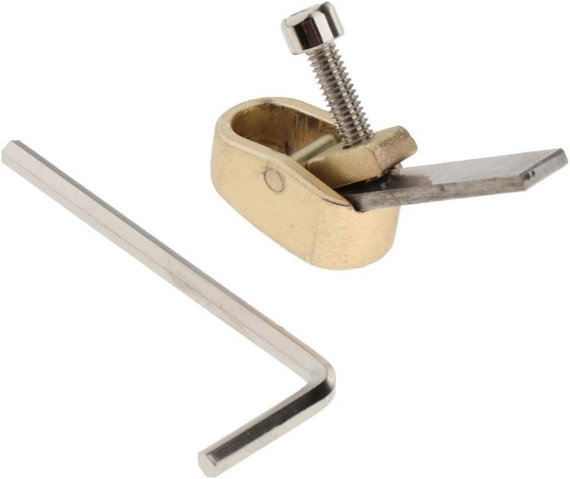 كلاراكو أداة يدوية لتسوية الخشب، مسحاج يدوي، مسحاج صغير لتشذيب الخشب، مسحاج لتنعيم الأسطح والحواف، ذهبي XXS - Image 2