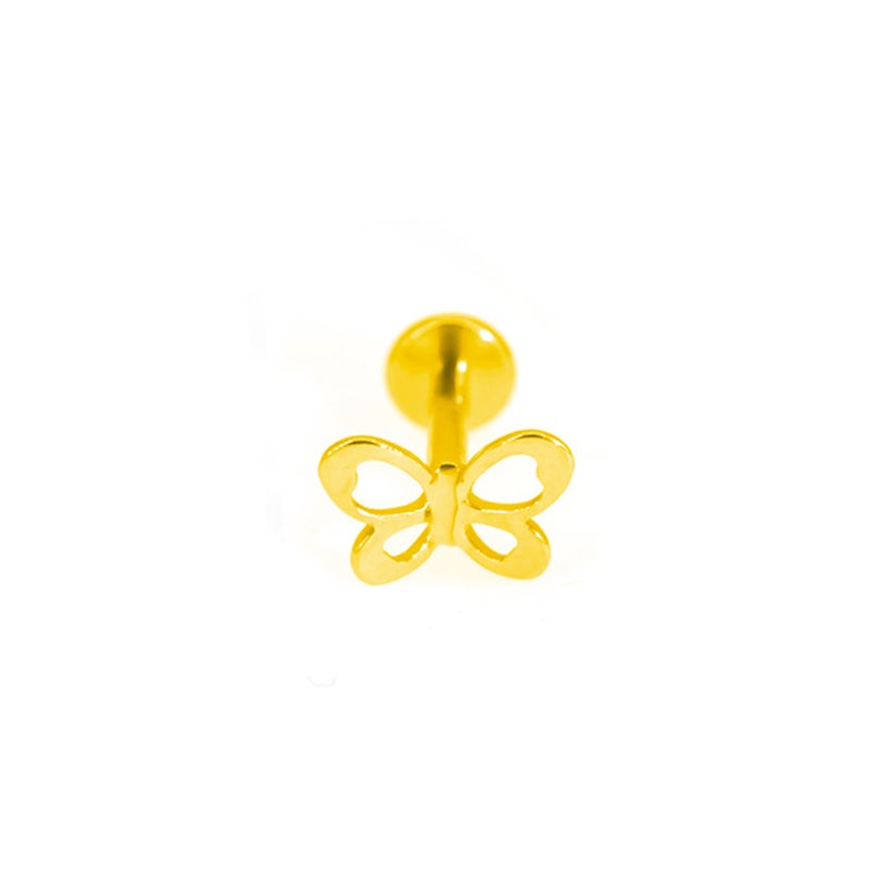 F136 Implanted Titanium Alloy Hollow Butterfly Lip Nail Ear Bone Nail Trus 1.2Mm Internal Teeth 0.9 Mouth - Image 4