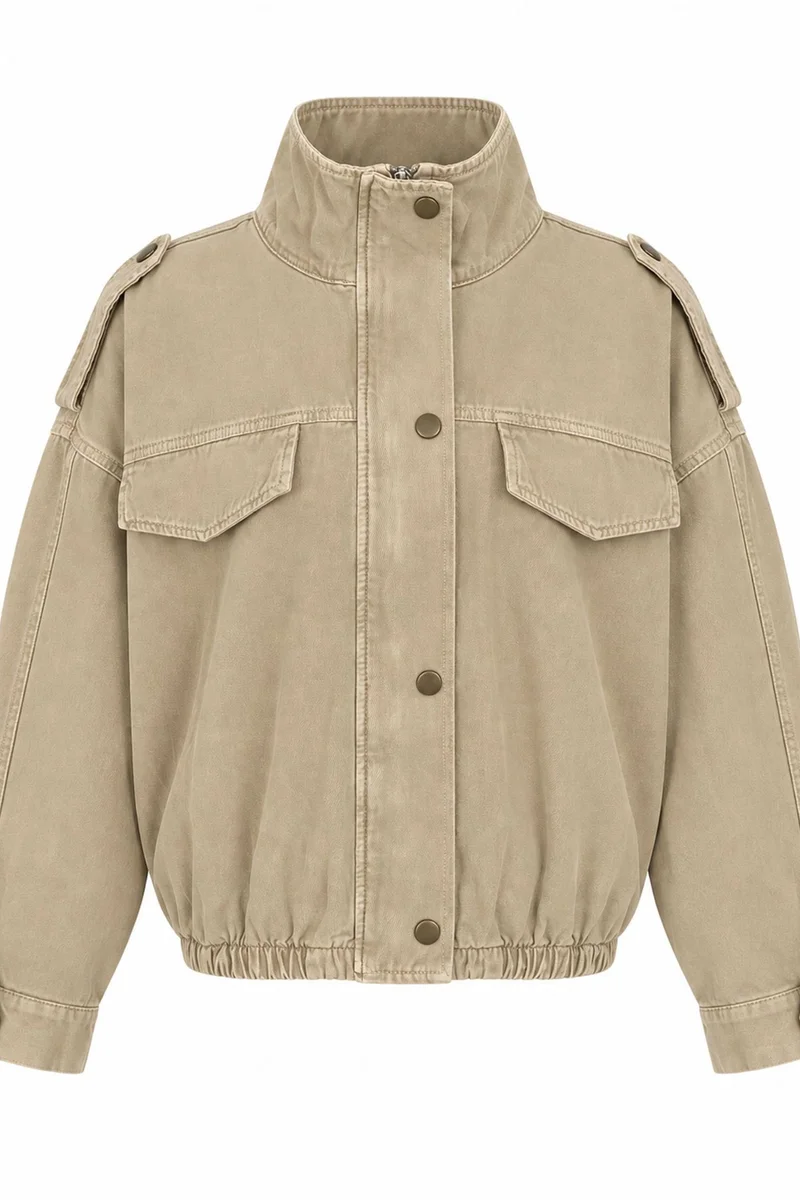 Mixray MIXRAY Women's Cotton Blazer
