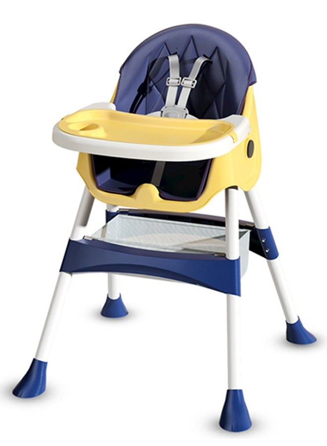 Star Core Adjustable High Chair With Dining Tray And Safety Seat Belt For Children - Image 1
