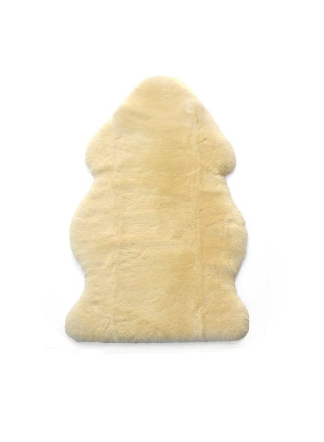 Woolino Sheepskin Rug for Babies , 100% Natural Australian Lambskin, Luxuriously Soft Shorn Lambskin Wool, 2 x 3 Feet, Flax - Image 2