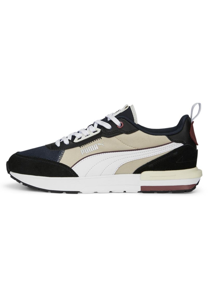 PUMA R22 Mens Black Trainers - Image 1