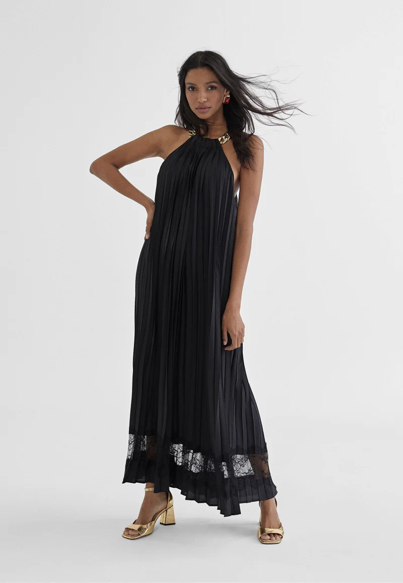 Lola Casademunt Long halter dress