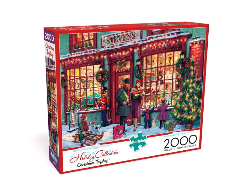 Buffalo Games - Steve Read - Christmas Toyshop - 2000 Piece Jigsaw Puzzle for Adults -Challenging Puzzle Perfect for Game Nights - Finished Size is 38.50 x 26.50 - Image 2