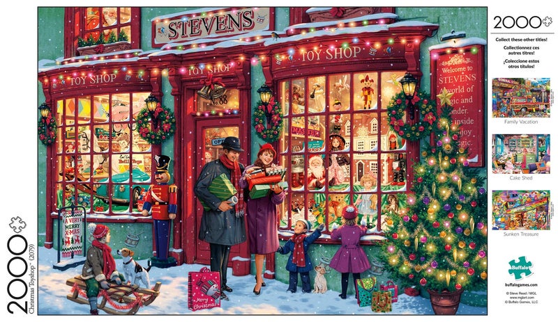 Buffalo Games - Steve Read - Christmas Toyshop - 2000 Piece Jigsaw Puzzle for Adults -Challenging Puzzle Perfect for Game Nights - Finished Size is 38.50 x 26.50 - Image 4