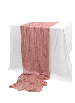 Generic Translucent Table Runner Chessian Tablecloth for Wedding Reception Bridal Shower Party Decoration Table Centerpiece 90400CM  - Image 2