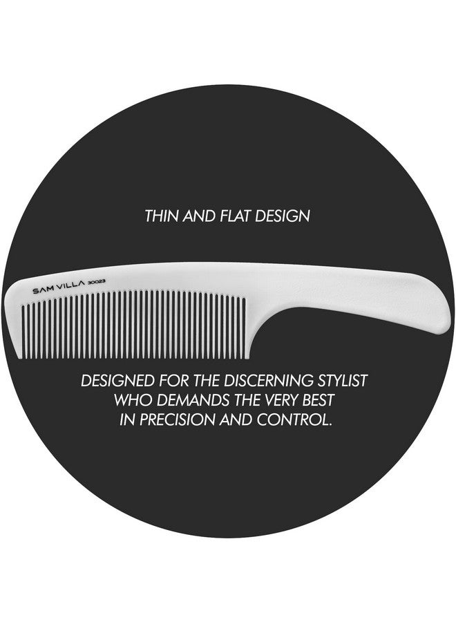 Sam Villa Artist Series Barbering Handle Comb Ivory - Image 5