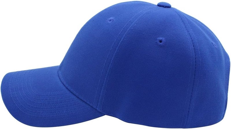 Top Level Baseball Cap Men Women - Classic Adjustable Plain Hat - Image 3